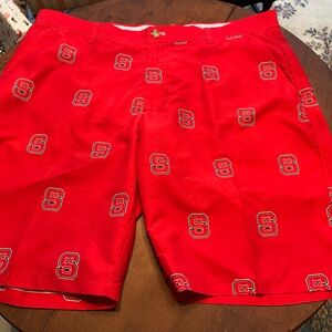 Ovation Men’s N C State University Game changer  Shorts sz 38